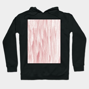 Abstract Peach and White Hoodie